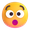 hushed face